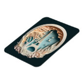 Parijs Papercut Stijl Flexibele Fotomagneet Magneet (Linkerzijde)