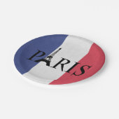 Parijs Papieren Bordje (Gekanteld)
