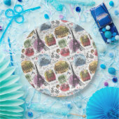 Parijs Papieren Bordje (Feest)