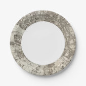 Parijs Papieren Bordje (Voorkant)