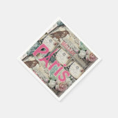 Parijs, papieren servetten (Hoek)