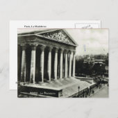 Parijs, Parijs, La Madeleine Briefkaart (Voorkant / Achterkant)