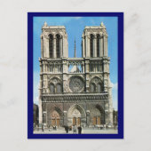  Parijs, Parijs Notre Dame de Paris Briefkaart (Voorkant)