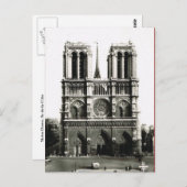 Parijs, Parijs Notre Dame, Ile de la Citie Briefkaart (Voorkant / Achterkant)