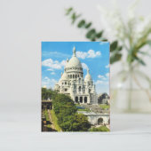  Parijs, Parijs Sacre Coeur, Montmatre Briefkaart (Staand voorkant)