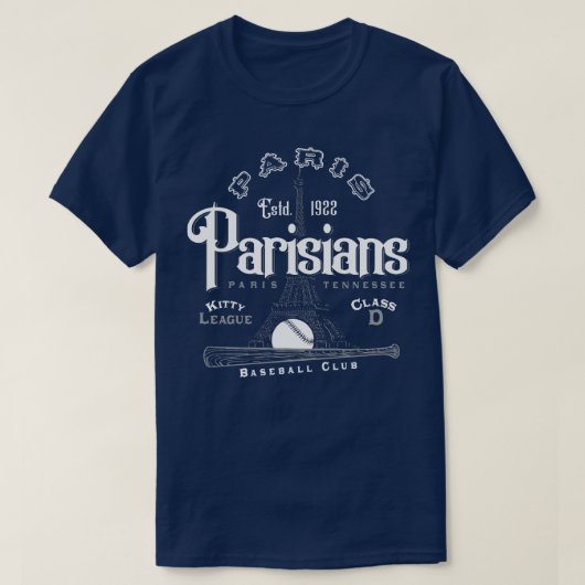 Parijs Parijzenaars T-shirt (Design voorkant)