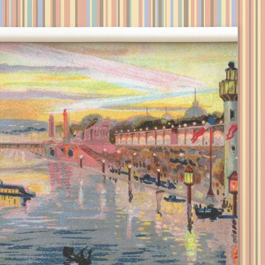 Parijs Pastel Poster (Matte)