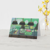 "Parijs Pâtisserie " Kaart (Gele Bloem)