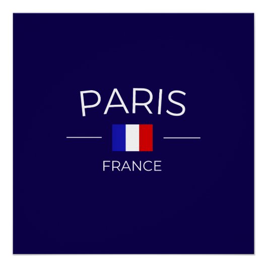 Parijs Perfect Poster (Voorkant)