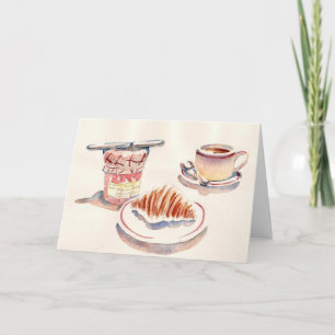 Parijs Petit Dejeuner Kaart