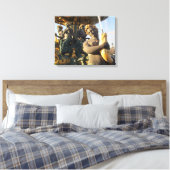Parijs - Plaats van de Concorde Canvas Afdruk (Insitu (Slaapkamer))