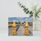 Parijs Place de la Concorde Feestdagenkaart (Staand voorkant)