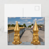 Parijs Place de la Concorde Feestdagenkaart (Voorkant / Achterkant)