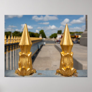 Parijs Place de la Concorde Poster