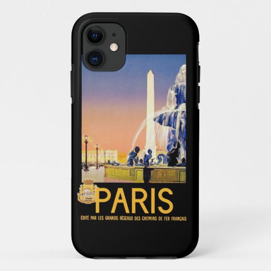 Parijs ~ Place del la Concorde Case-Mate iPhone Case (Achterkant)