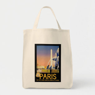 Parijs ~ Place del la Concorde Tote Bag