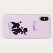 Parijs-poedel Case-Mate iPhone Case (Achterkant (horizontaal))