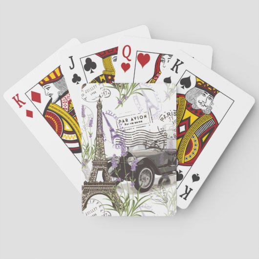  Parijs Pokerkaarten (Achterkant)