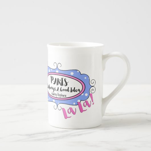 Parijs Porselein Kop (Rechts)