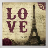  Parijs Poster (Voorkant)