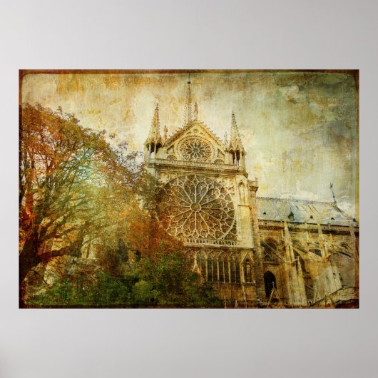  Parijs Poster (Voorkant)