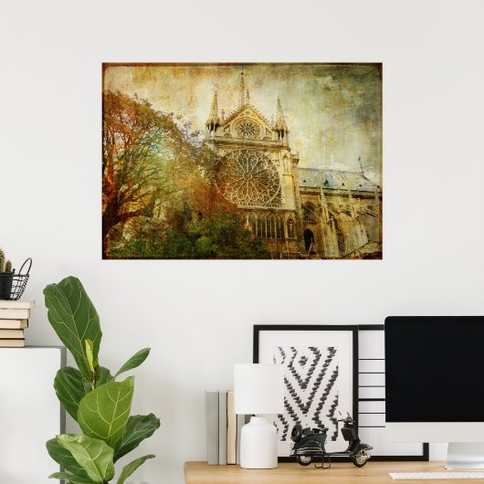  Parijs Poster (Thuiskantoor)