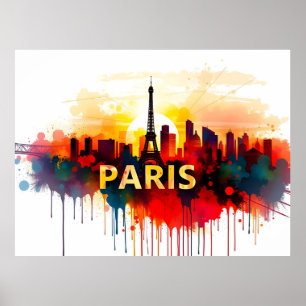 Parijs Poster