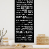 Parijs Poster (Keuken)