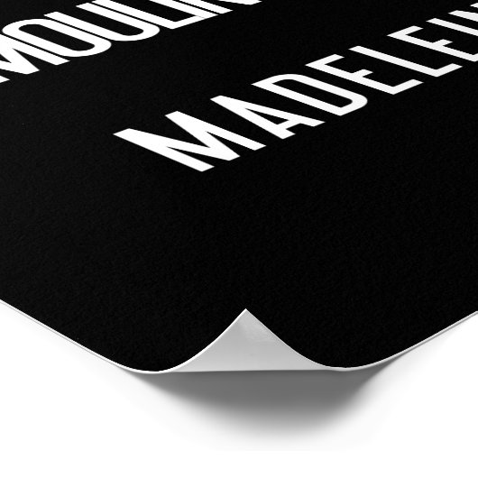 Parijs Poster (Hoek)