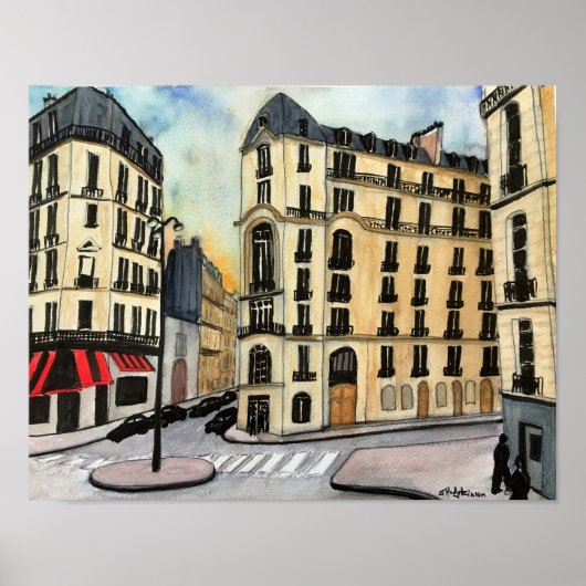 "Parijs" Poster (Voorkant)