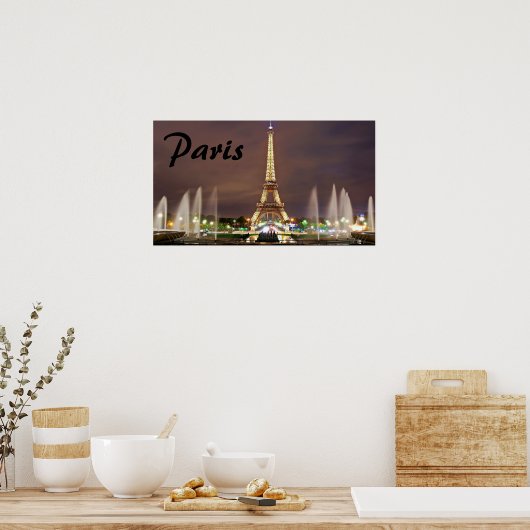 Parijs Poster (Keuken)