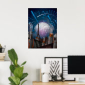 Parijs Poster (Thuiskantoor)