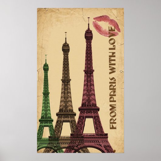 Parijs Poster (Voorkant)