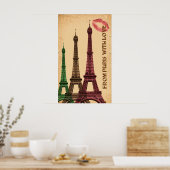 Parijs Poster (Keuken)