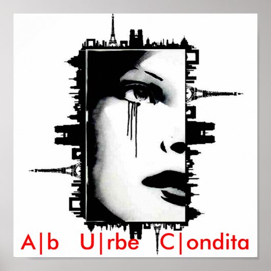 parijs poster (Voorkant)