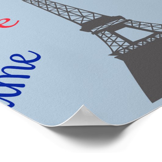 Parijs Poster (Hoek)