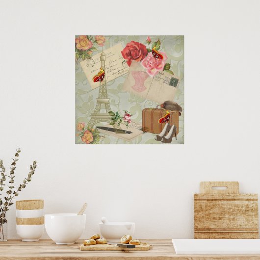  Parijs Poster (Keuken)