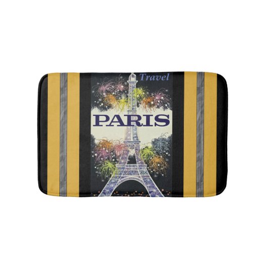Parijs: Poster Bath Mat (Voorkant)