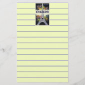 Parijs: Poster Briefpapier (Achterkant)