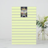 Parijs: Poster Briefpapier (Staand voorkant)