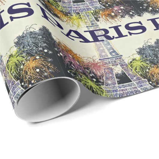 Parijs: Poster Cadeaupapier (Rol Hoek)