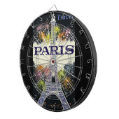 Parijs: Poster Dart Board Dartbord (Voorkant Rechts)