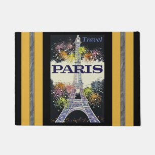 Parijs: Poster Doormat Deurmat