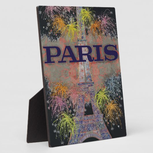 Parijs: Poster Fotoplaat (Zijkant)