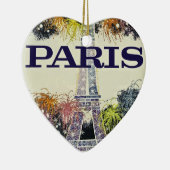 Parijs: Poster Keramisch Ornament (Rechts)