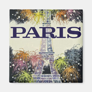 Parijs: Poster Magneet