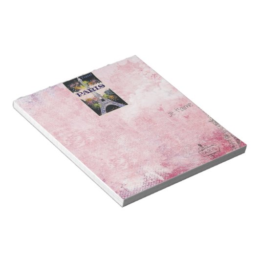 Parijs: Poster Notitieblok (Schuin)