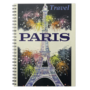 Parijs: Poster Notitieboek