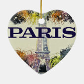 Parijs:Poster Ornament (Achterkant)