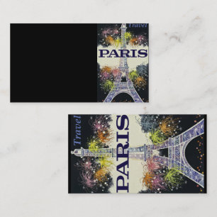 Parijs:Poster Visitekaartje